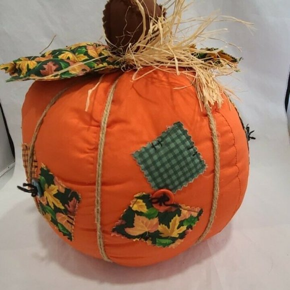 Main Joy Limited Fabric Pumpkin Halloween Fall Dec - Picture 5 of 9
